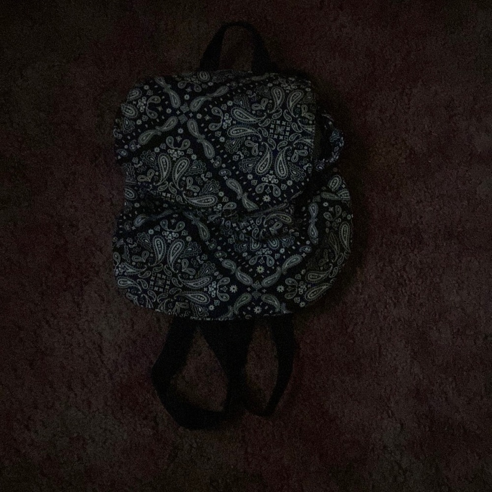 A black bag